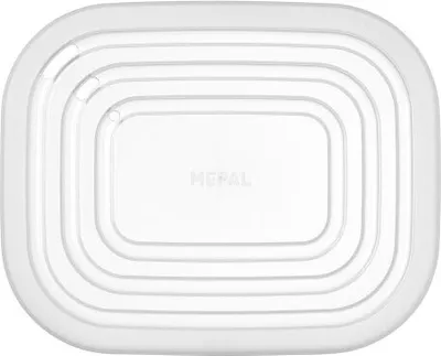 Produktbild von Mepal - Mikrowellendeckel Rechteckig Cirqula - Transparent
