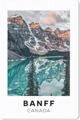 Produktbild von MuchoWow® Mauspad Mousepad Kanada - Berge - Wasser 40x60 cm - Mousepads - Maus Mat - Pad - Mausunterlage - Schreibtisch Accesoire