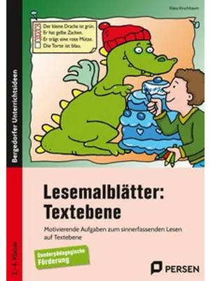 Obrázok produktu pre Lesemalblätter: Textebene