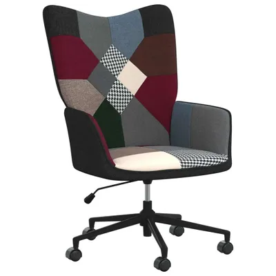 Image de Chaise de relaxation Patchwork Tissu