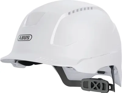Image de Casque De Sécurité Abus Scator Blanc Polaire Protection Antichoc, Confort Ajustable - Abus