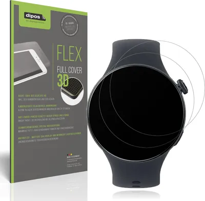 Produktbild von 2x Full Cover Schutzfolie matt für Vivo Watch 5 Panzerfolie Anti-Shock