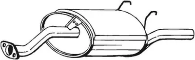 Produktbild von Bosal Endschalldämpfer  163-727