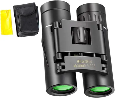 Obrázek produktu pro Dalekohled - Kompaktní dalekohled - Pozorování ptáků - HD noční vidění - 500 x 25 - Černý