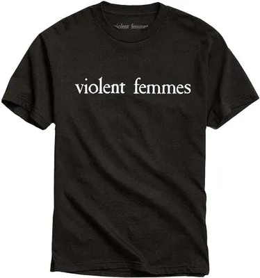 Immagine prodotto di Violent Femmes - Maglietta media unisex Vintage Logo bianca - nero