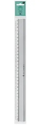 Obrázek produktu pro Hliníkové pravítko 30 cm Academy – INTERDRUK