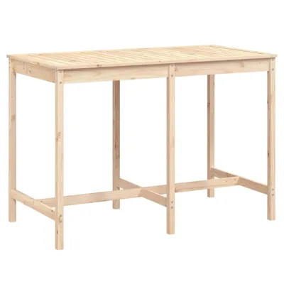 Produktbild von vidaXL Gartentisch 159,5x82,5x110 cm Massivholz Kiefer