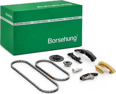 Produktbild von Borsehung B18846 Steuerkettensatz Steuerkette für VW Golf IV Schrägheck (1J1) Golf V Schrägheck (1K1) Passat Variant (3C5) Transporter V Bus für AUDI