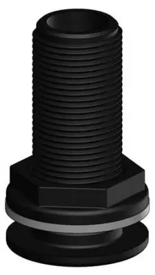 Produktbild von Trudesign Tischdurchführung schwarz 3/4"