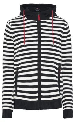 Produktbild von Sea Ranch Damen Strickjacke Annelie mit Streifen Dark-Navy-Pearl, Größe XL