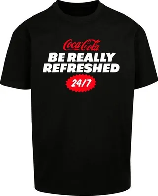 Obrázok produktu pre Pánské tričko Mr. Tee Coca Cola Refreshed Oversize Tee black - M