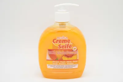 Produktbild von REINEX Cremeseife Pfirsich, 500 ml Dispenser, pH-neutral