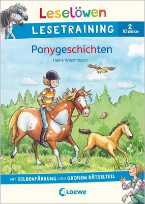Produktbild von Leselöwen Lesetraining 2. Klasse - Ponygeschichten