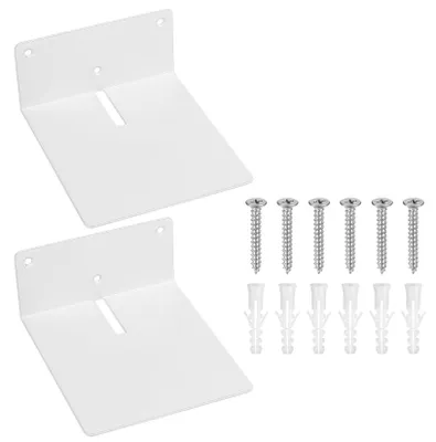 Imagen del producto de Juego de 2 estanterías de metal para el hogar