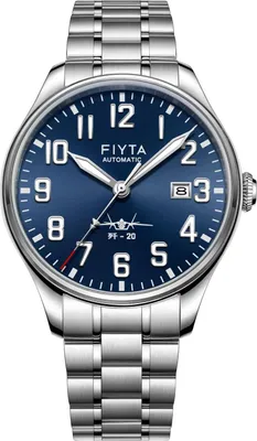 Produktbild von Fiyta Uhr GA881013.WLW silber