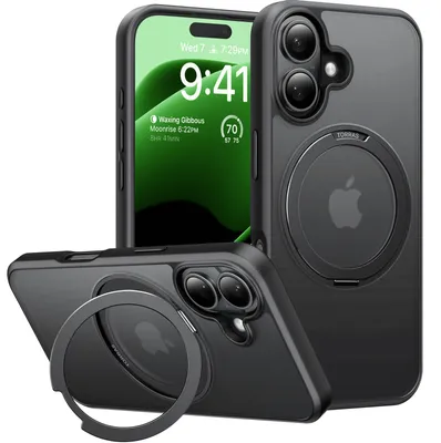 Obrázok produktu pre Torras Ostand Pro Case for iPhone 16 (Black)