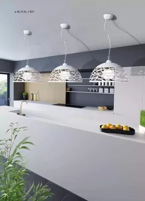 Obrázok produktu pre Biely luster stropný závesný luster osvetlenie lampa jedáleň