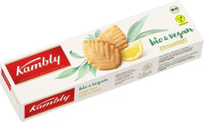 Produktbild von Kambly  & vegan Zitronenblatt 100g