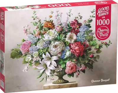 Produktbild von CHERRY PAZZI Puzzle Charmanter Blumenstrauß 1000 Teile