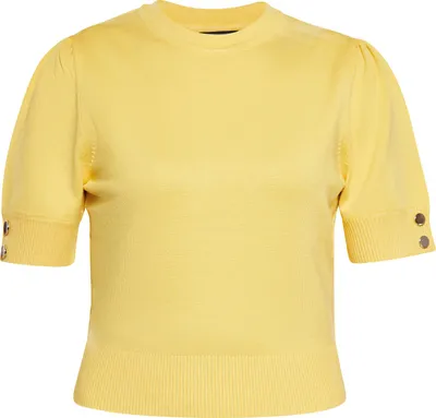 Image de Pull NAEMI pour femmes - jaune clair, XXL