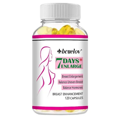 Image de Gélules naturelles pour le développement mammaire – Pour une poitrine plus volumineuse (hommes et femmes)