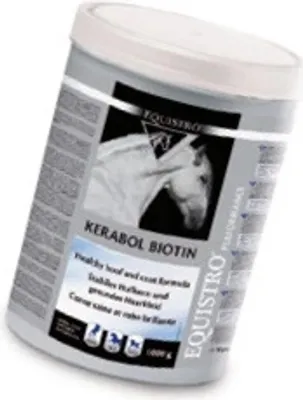 Produktbild von Vetoquinol Equistro Kerabol Biotin - ein Ergänzungsfuttermittel für Pferde mit essentiellen Nähr- und Pflegestoffen 1 kg