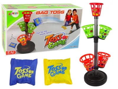 Produktbild von Leantoys Zielscheibe Zielspiel Wurfkorb Punkte