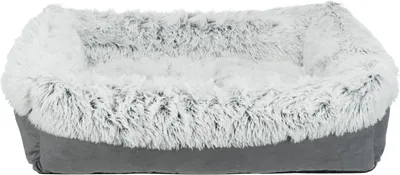 Produktbild von TRIXIE Bett Harvey - grau/weiß-schwarz - 80 × 65 cm