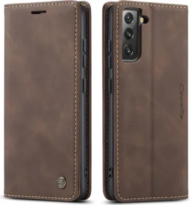 Produktbild von Samsung Galaxy S22 Plus Hülle - CaseMe 013 Klapphülle - Dunkelbraun
