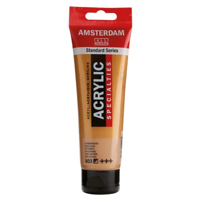 Immagine prodotto di Amsterdam Serie Standard tubo di colore acrilico 120 ml colore oro 803
