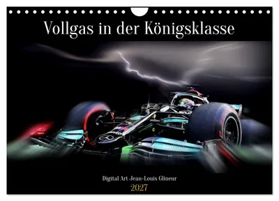 Produktbild von Vollgas in der Königsklasse (Wandkalender 2027 DIN A4 quer), CALVENDO Monatskalender