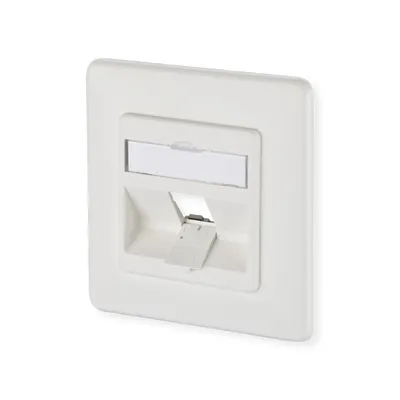 Produktbild von METZ CONNECT Modul Anschlussdose UP, 1 Port unbestückt reinweiß