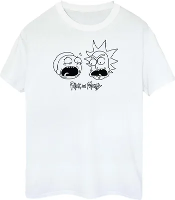 Image de Rick And Morty - T-shirt pour homme BI629 (XXL) (Blanc)