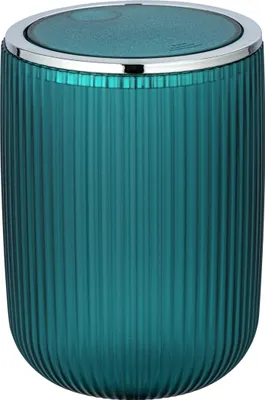 Produktbild von WENKO Schwingdeckel Eimer Agropoli 2L Bad Kosmetik Bad WC Küchen Abfall Müll