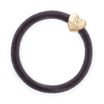 Produktbild von By Eloise London Velvet Gold Heart French Grey
