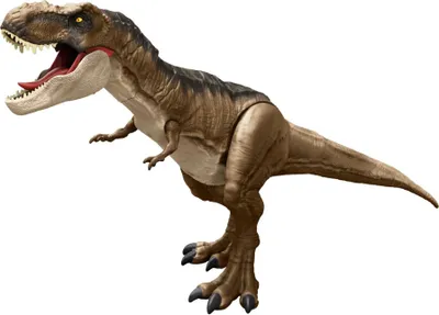 Produktbild von Jurassic World Riesendino Tyrannosaurus-Rex-Dinosaurierfigur für Kinder ab 4 Jahren