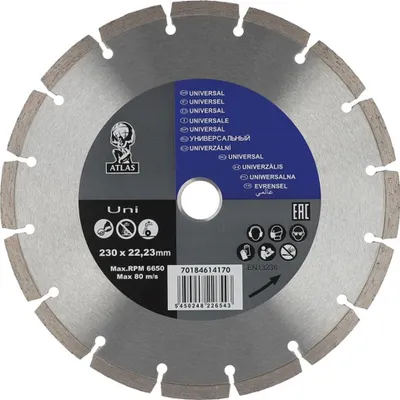 Produktbild von Norton Clipper Diamantblatt für WS Atlas Uni, 115 mm