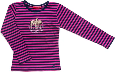 Produktbild von Salt & Pepper - Langarmshirt * Für Pferdeliebhaberinnen Gr. 104* Pferde