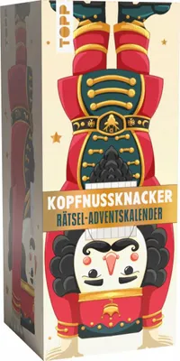 Produktbild von Der Kopfnussknacker - Rätsel-Adventskalender