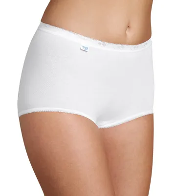 Produktbild von Sloggi Damen Unterhose Basic+ Maxi , 4-Pack, 44, Weiß