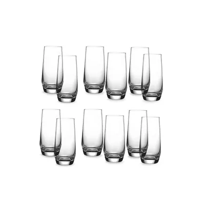 Produktbild von ECHTWERK Wasser- & Saftgläser Set 12-teilig, 340 ml – Robuste Trinkgläser, spülmaschinenfest