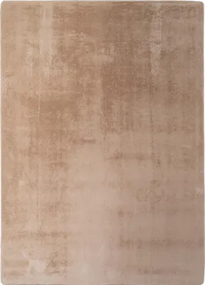 Produktbild von Kurzflor Teppich Einfarbig Wohnzimmer Schlafzimmer Esszimmer Beige 200x280 cm Rechteckig