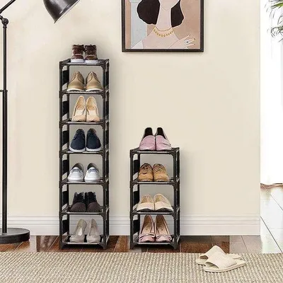 Produktbild von Famanu Schuhregal für 10-15 Paar Schuhe - Platzsparend und verstellbar