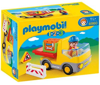 Produktbild von PLAYMOBIL® 6960 - 1-2-3 - Muldenkipper