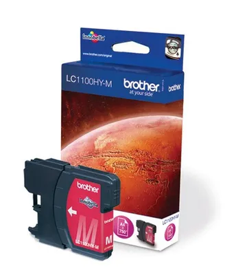 Produktbild von Brother LC-1100HYM Ink Cartridge, magenta, DCP-6690CW MFC-5890CN MFC-5895CW MFC-6490CW MFC-6890CDW, Tintenstrahl, 1,2 cm, 7,4 cm, 9,3 cm