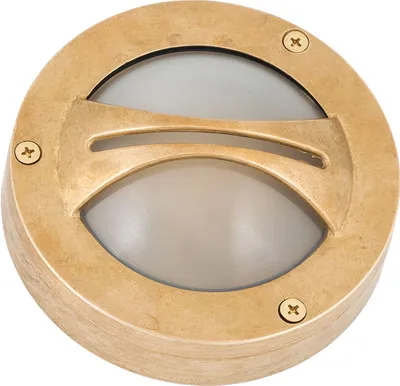 Immagine prodotto di Applique da esterno IP64 GX53 Ø 14 cm vetro vero ottone marittimo applique da esterno cortile giardino