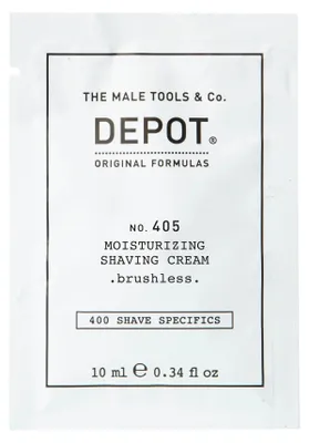 Immagine prodotto di Depot 400, Crema da barba specifica n. 405, con allantoina, idratante, 10 ml