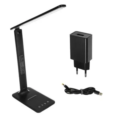 Obrázok produktu pre Lampa stolová LED 5W 3-6000K čierna TC26 (WO43)