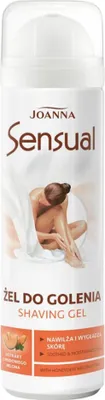 Zdjęcie produktu dla Joanna SENSUAL Żel do golenia MELON 200ml Jedwabista gładkość i nawilżenie