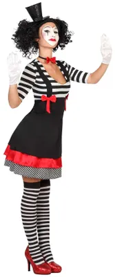 Produktbild von Atosa Pantomime-kostüm Mehrfarbig XS-S Mehrfarbig XS-S